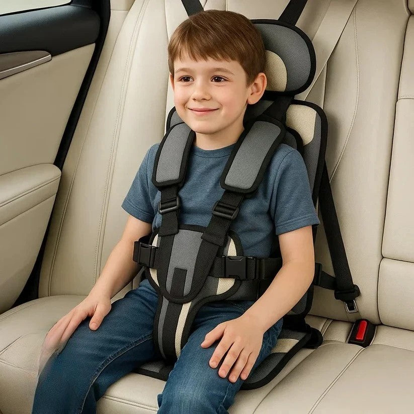 Kids' Booster Seat | Foldable Travel Booster Seat | Quick Setup with Harness System | GoSeat