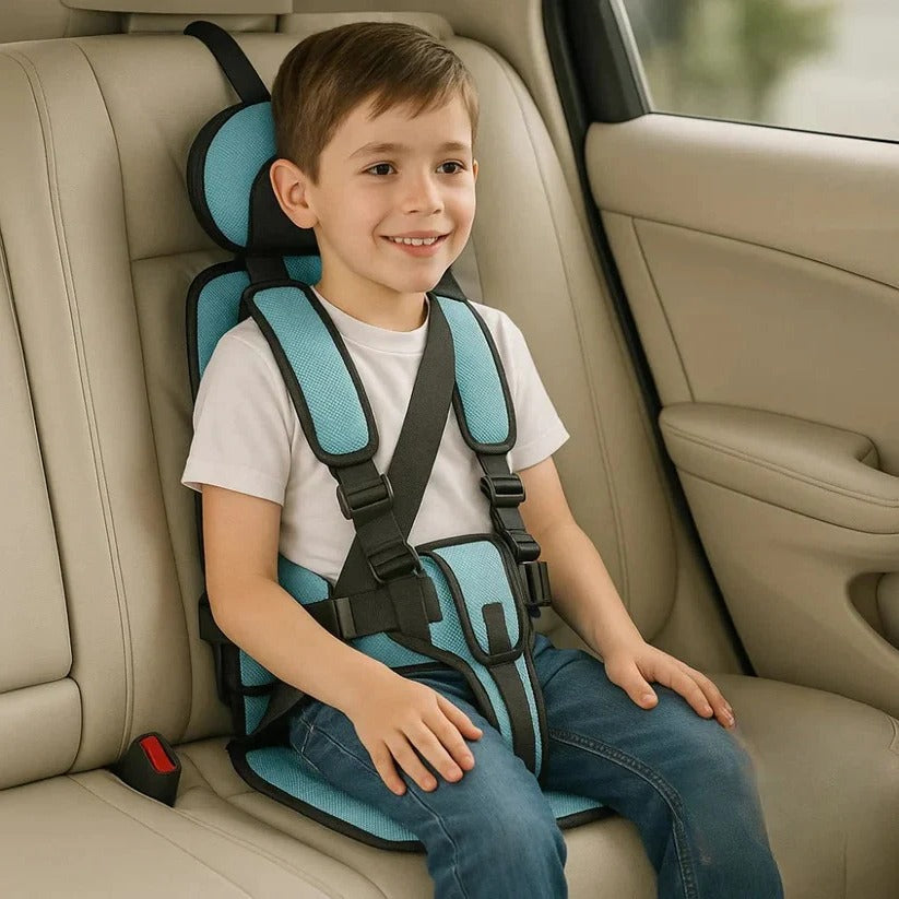 Kids' Booster Seat | Foldable Travel Booster Seat | Quick Setup with Harness System | GoSeat