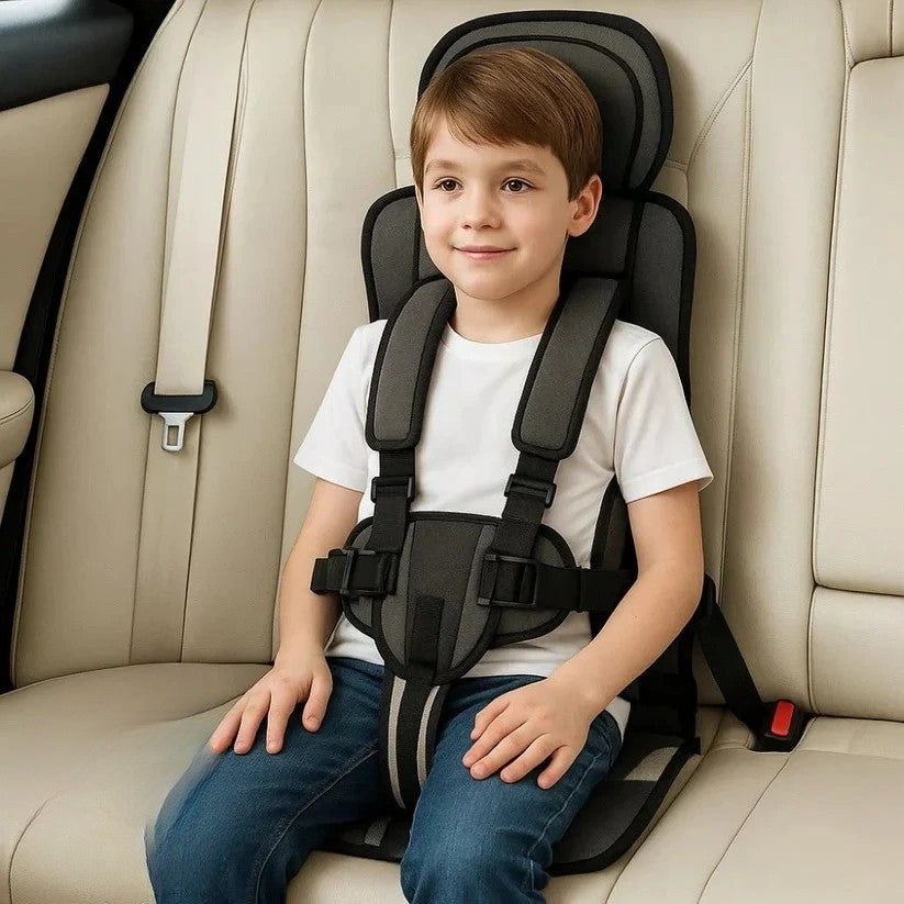 Kids' Booster Seat | Foldable Travel Booster Seat | Quick Setup with Harness System | GoSeat