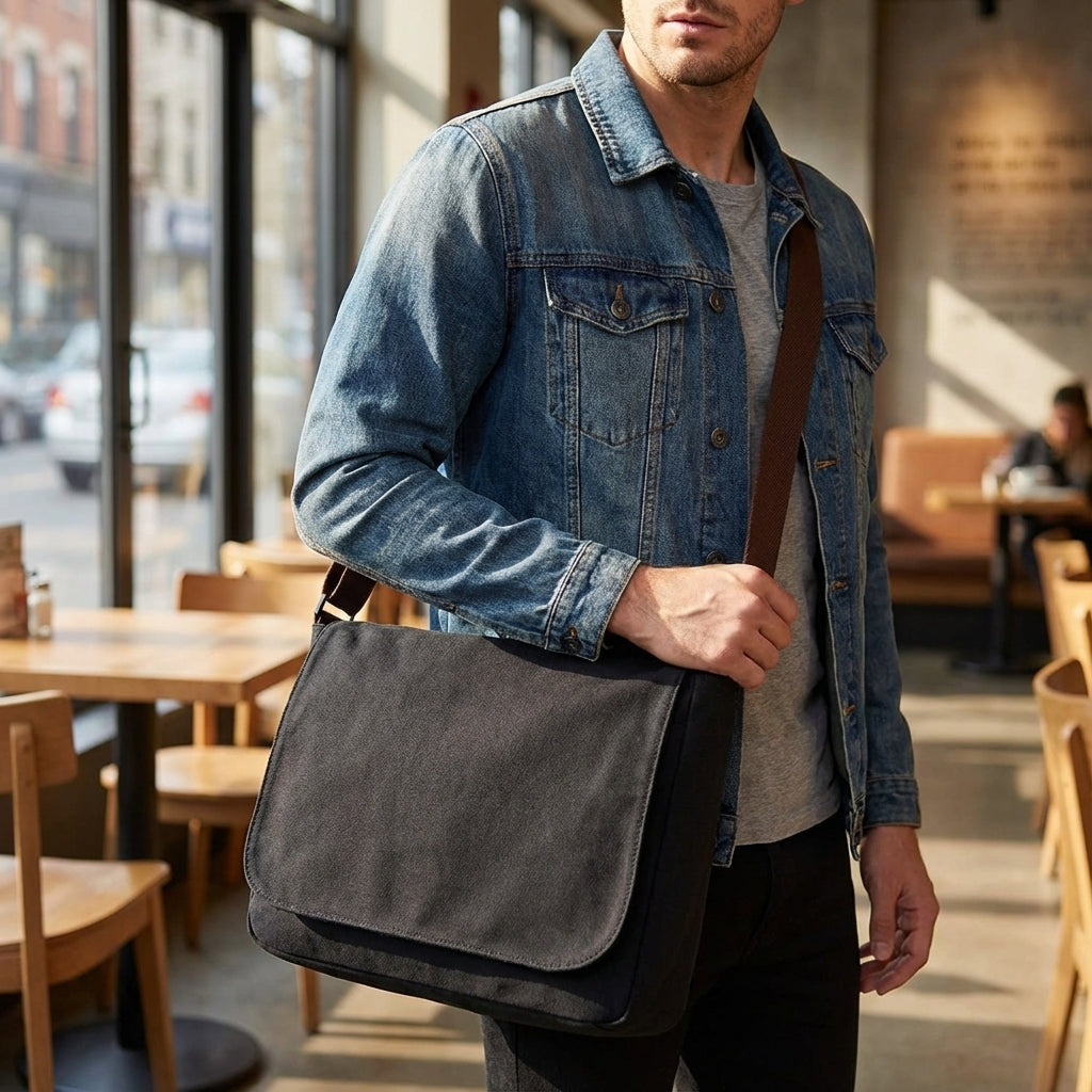 Classic canvas shoulder bag – EverTote