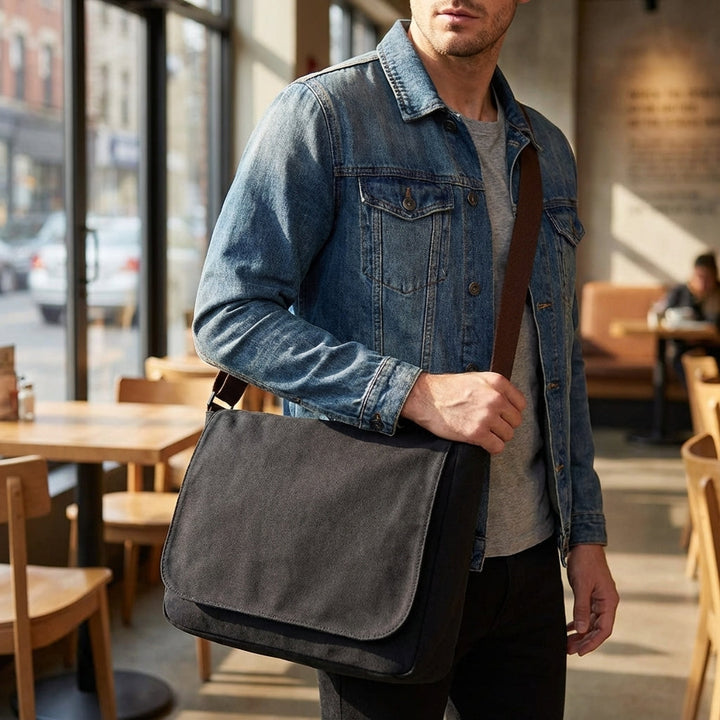 Classic canvas shoulder bag – EverTote