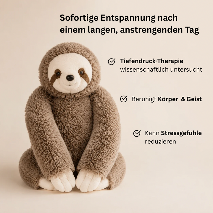 Weighted Sloth Soft Toy for Calm, Cozy Moments