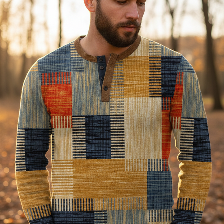 Men's Long Sleeve Sweater - Sven