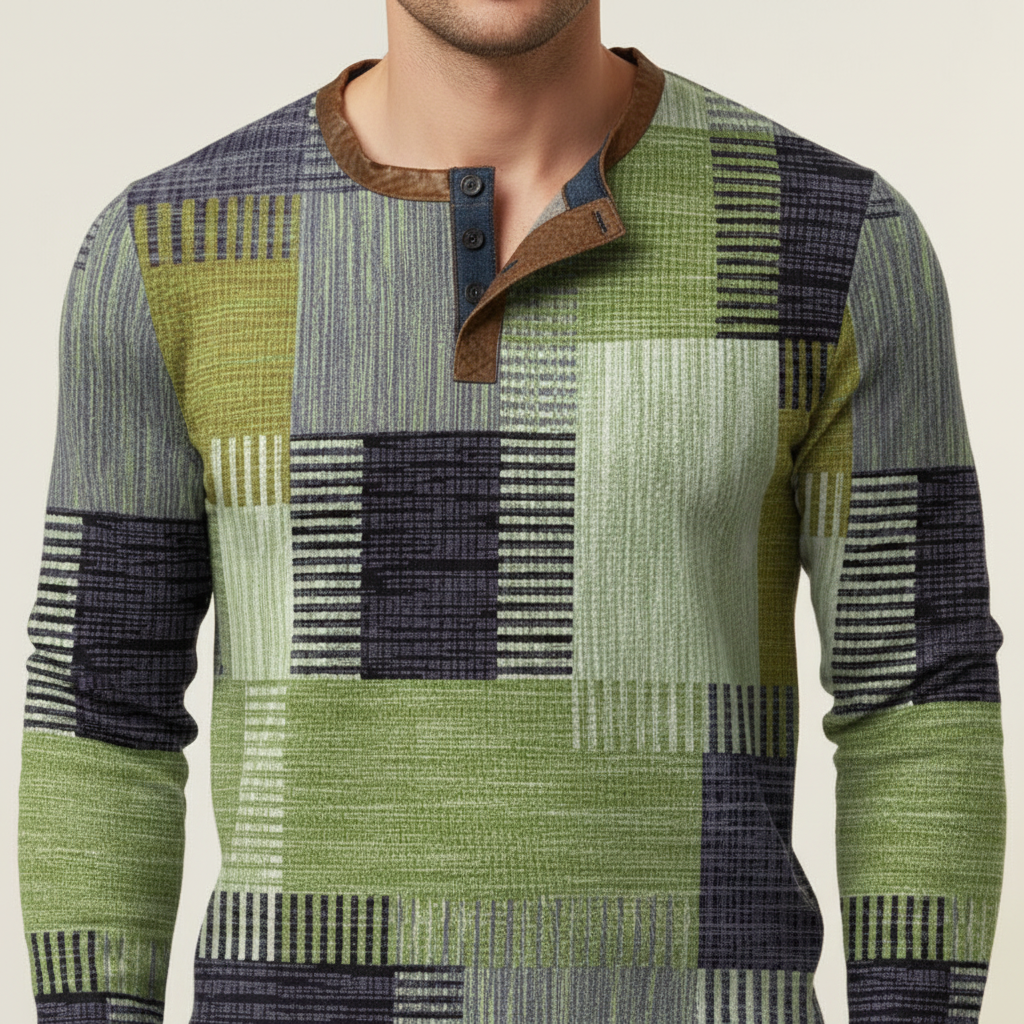 Men's Long Sleeve Sweater - Sven