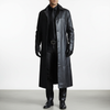 Long leather jacket - Anton