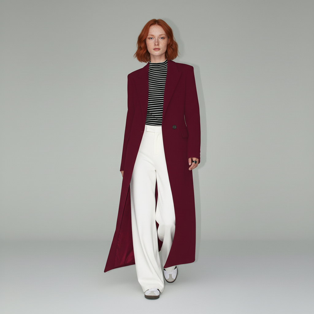 Long tailored coat - Colleen
