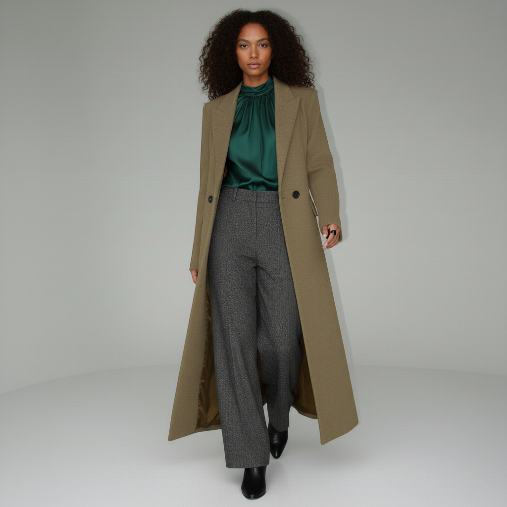 Long tailored coat - Colleen