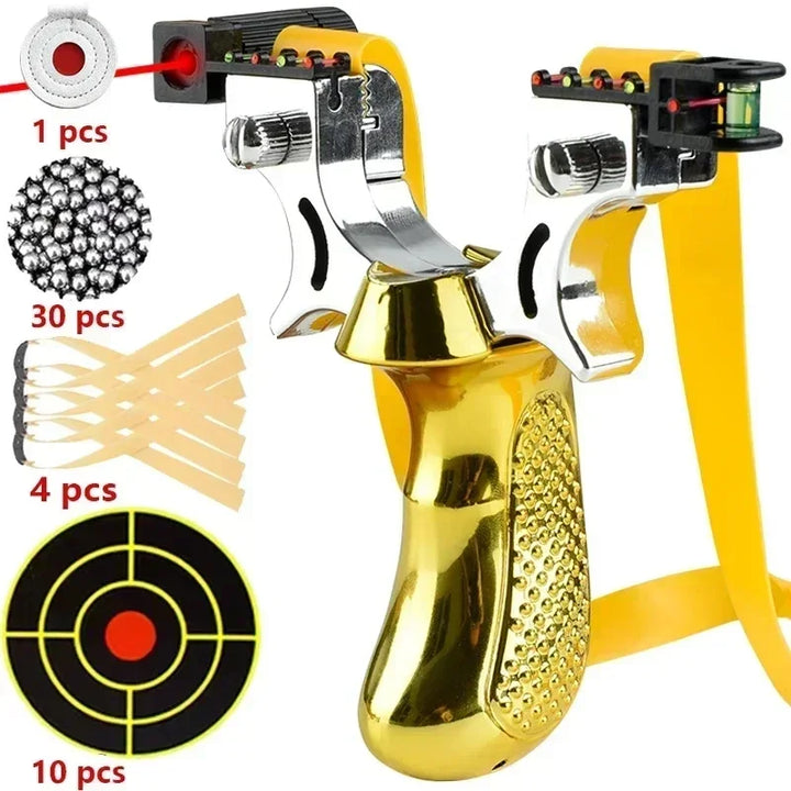 Gioco per Pratica al Bersaglio all'Aperto con Impugnatura Antiscivolo, Guida LED e Livello – Design Leggero e Durevole