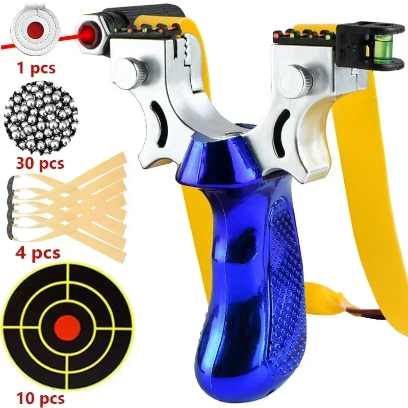Gioco per Pratica al Bersaglio all'Aperto con Impugnatura Antiscivolo, Guida LED e Livello – Design Leggero e Durevole