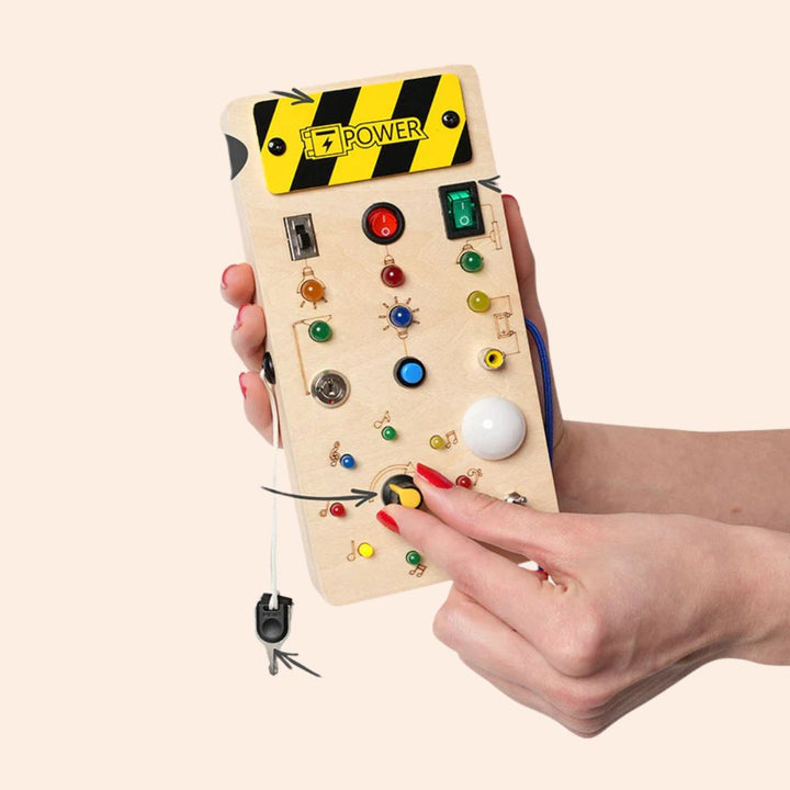 Montessori LED Activity Board – Learn Through Play