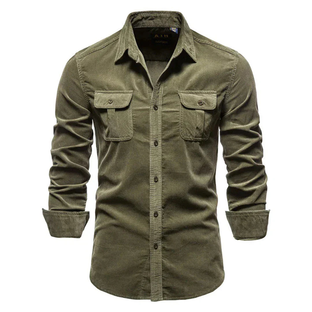 Classic Corduroy Shirt for Men