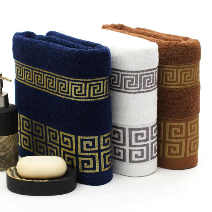Casa Luxe Athena Cotton Towel Set (2-Piece)