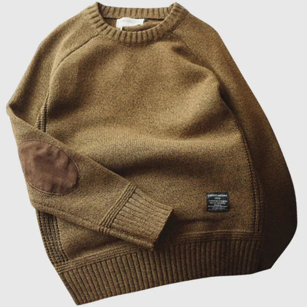Men’s Warm Sweater – Classic Colors with Season-Ready Styling