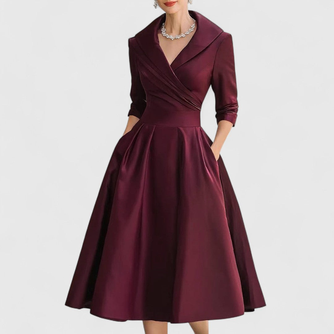 Women's midi dress | Elegant and timeless A-line style