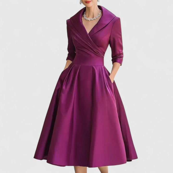 Women's midi dress | Elegant and timeless A-line style