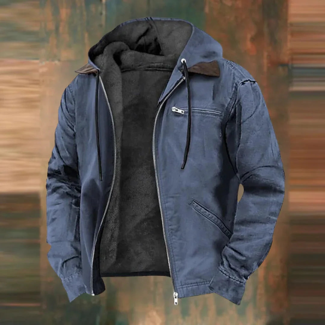 Men's fall jacket with an elegant, versatile design