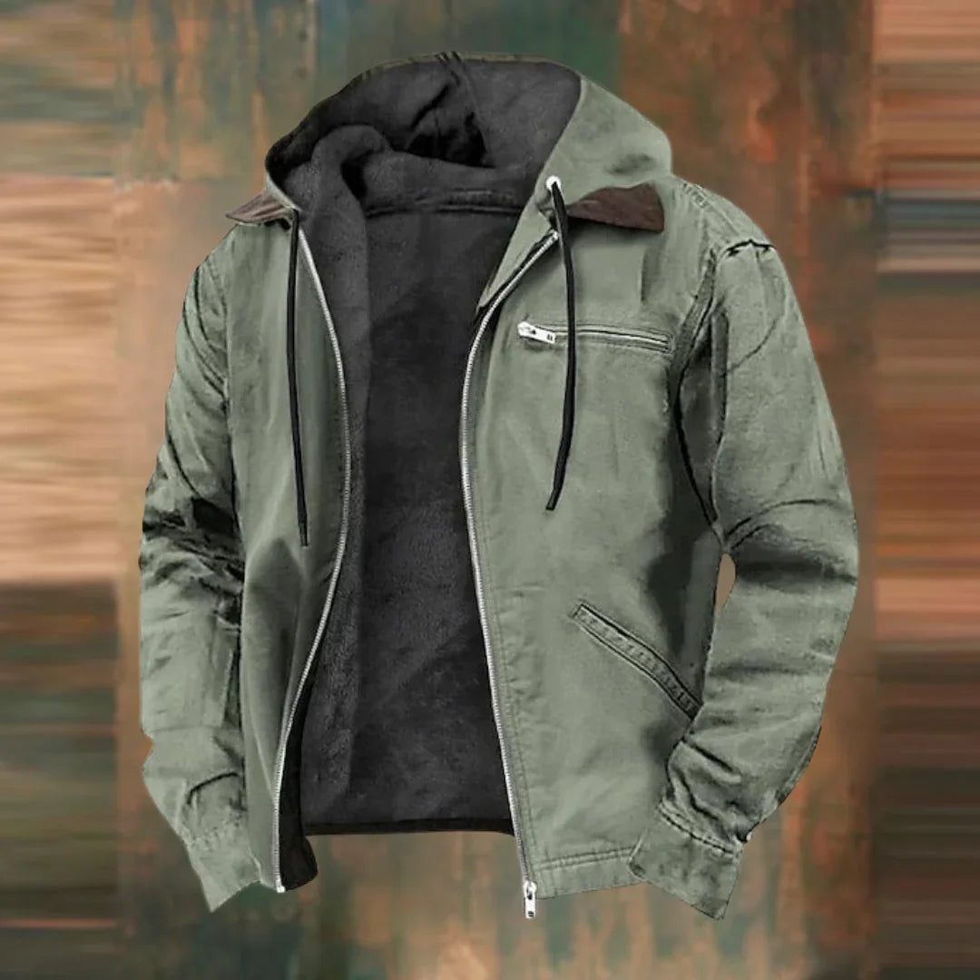 Men's fall jacket with an elegant, versatile design