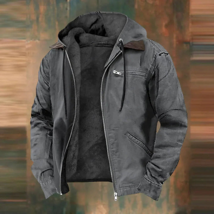 Men's fall jacket with an elegant, versatile design