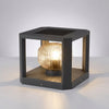 Modern Cube Post Light - Solaraeon