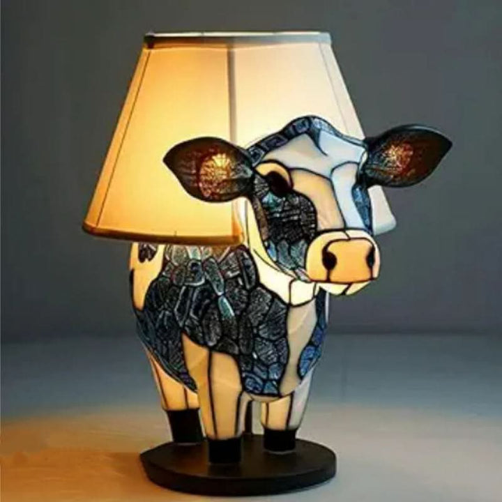 Dog Breed Night Light with Warm Glow, 6-Inch USB Powered Lamp with Inline Switch