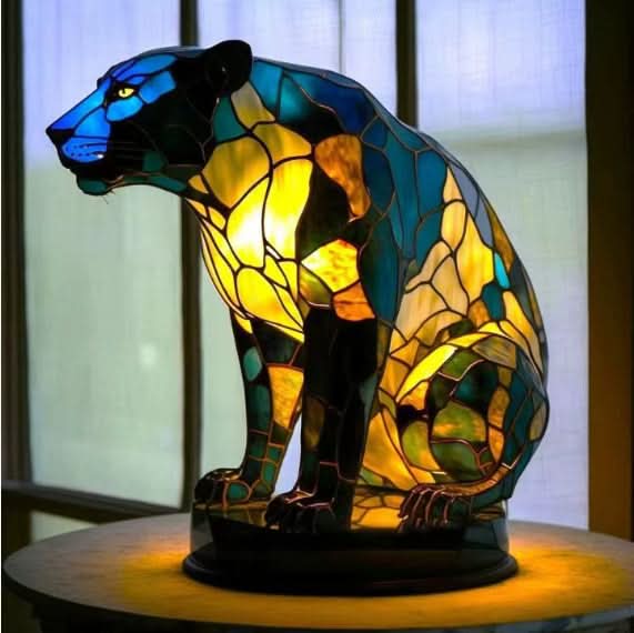 Dog Breed Night Light with Warm Glow, 6-Inch USB Powered Lamp with Inline Switch