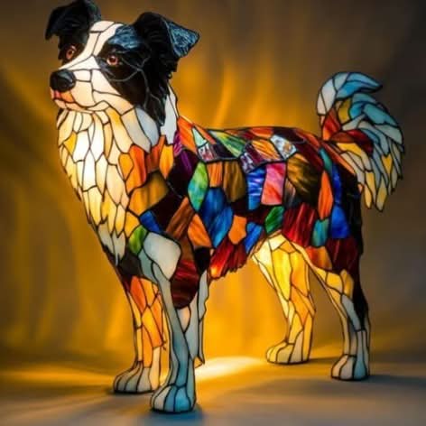 Night Light Design Lamp for Pets | Warm Light | USB Operation with Switch | GlowPaws