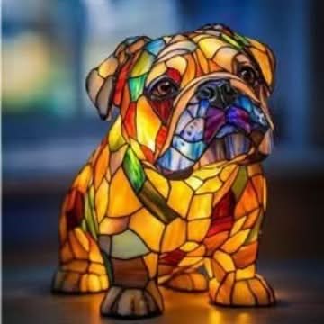 Night Light Design Lamp for Pets | Warm Light | USB Operation with Switch | GlowPaws