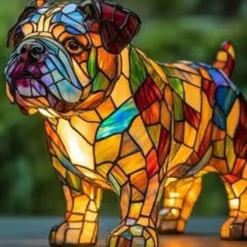 Night Light Design Lamp for Pets | Warm Light | USB Operation with Switch | GlowPaws