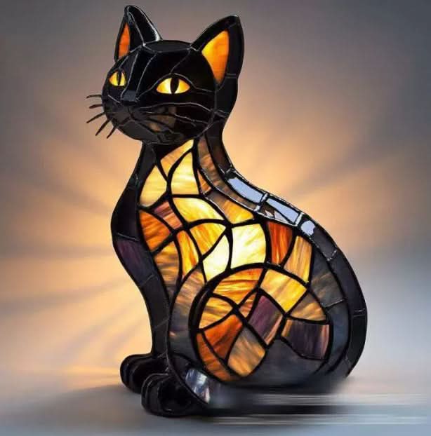 Night Light Design Lamp for Pets | Warm Light | USB Operation with Switch | GlowPaws