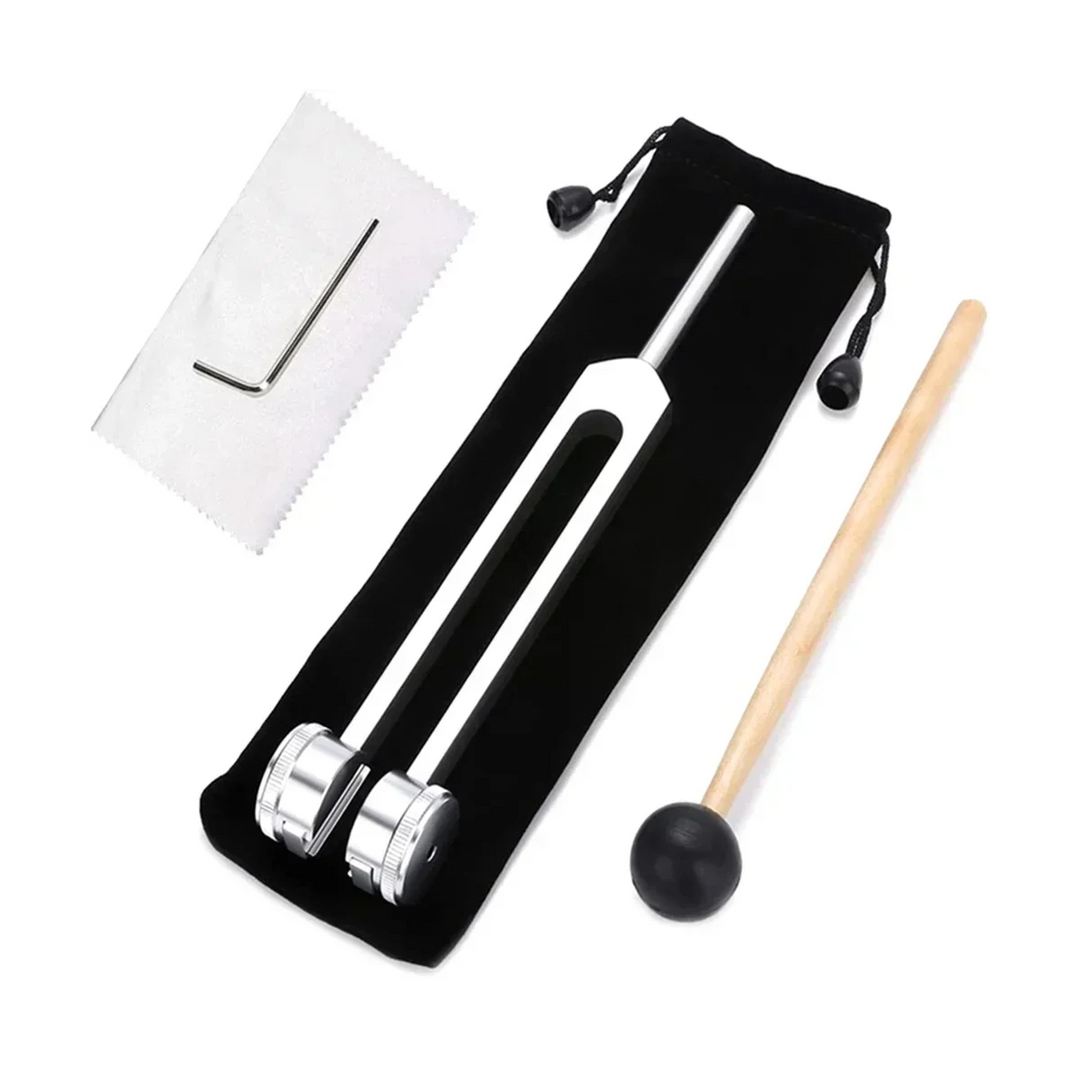 AuraVibe Precision Healing Fork | 128Hz Tuning Fork for Improved Self-Healing and Wellbeing