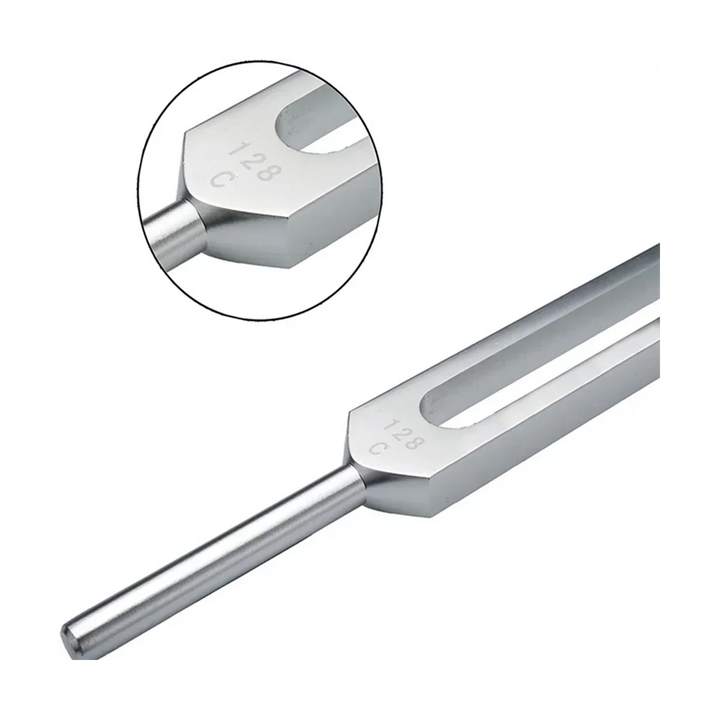 AuraVibe Precision Healing Fork | 128Hz Tuning Fork for Improved Self-Healing and Wellbeing