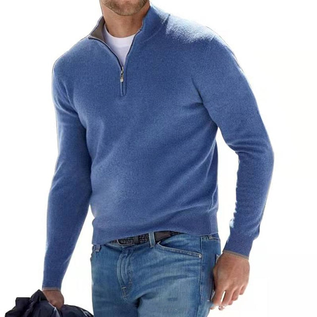 Merino Men's V-Neck Sweater - Torino