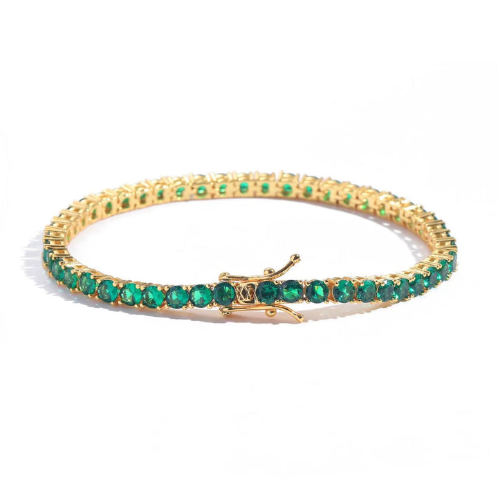 Elegant gold-colored bracelet with refined details