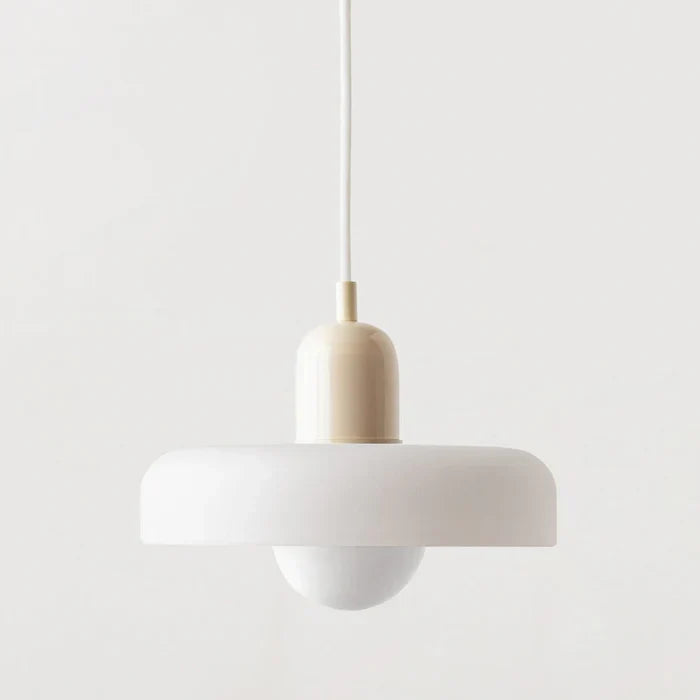 Bauhaus Stained Glass Pendant Light