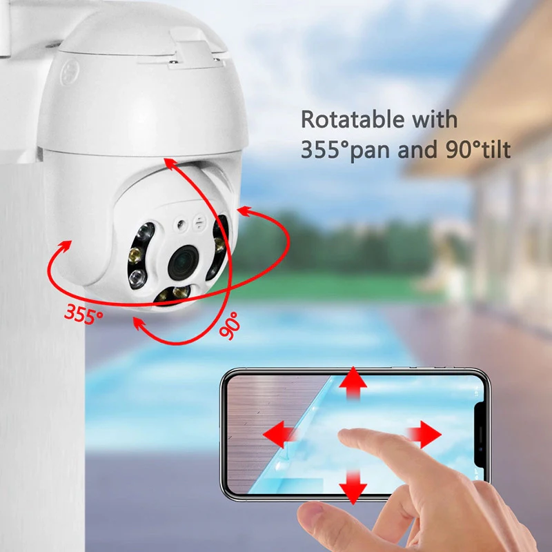 Set of 4 Smart WiFi Security Cameras – SmartCam Set 4X