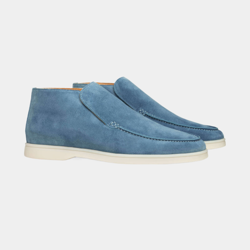 Elegant Calf Suede Men's Loafer Understated Sophistication for Every Occasion