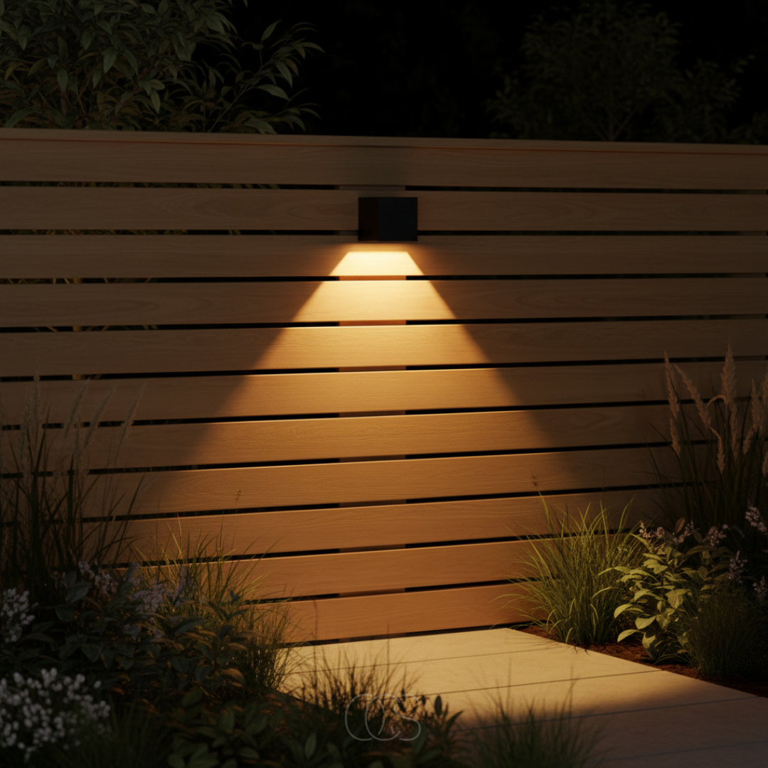 Luxe solar LED wall light | Cordless | IP65 | Outdoor | Black