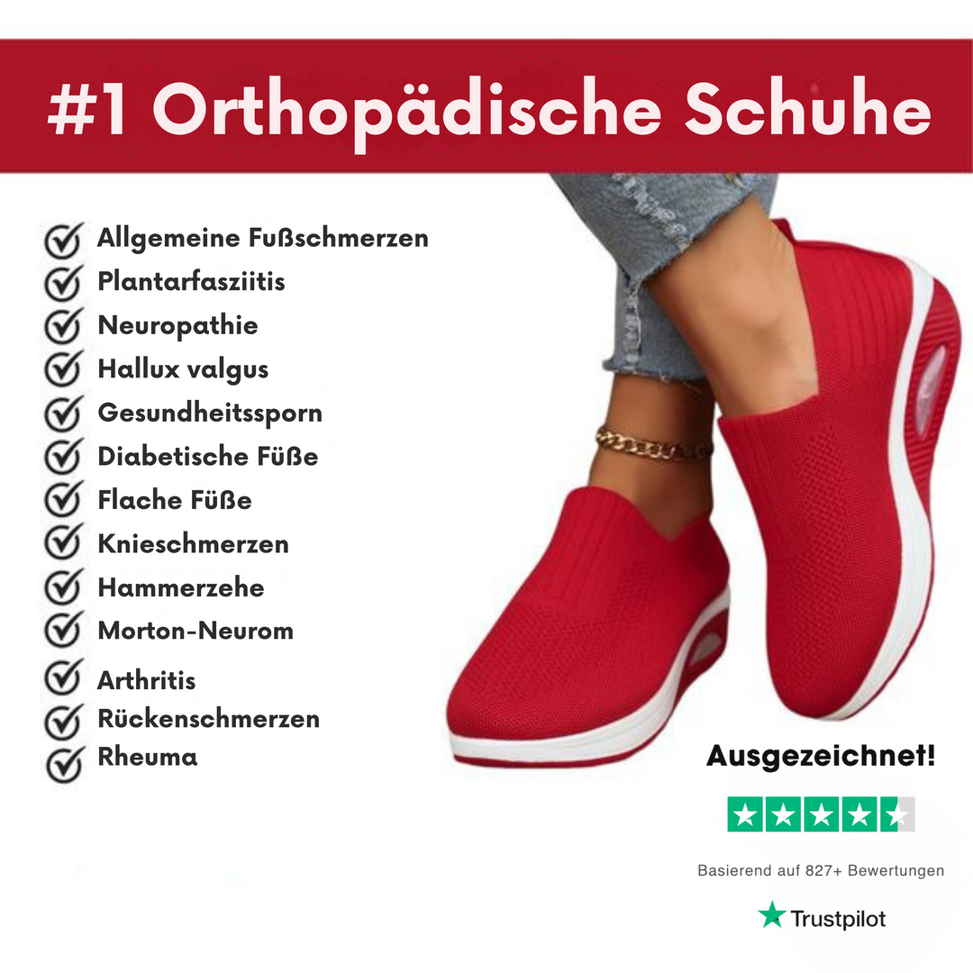 Orthopedic Comfort Shoes for Women | Padded Sole & Easy Slip-On