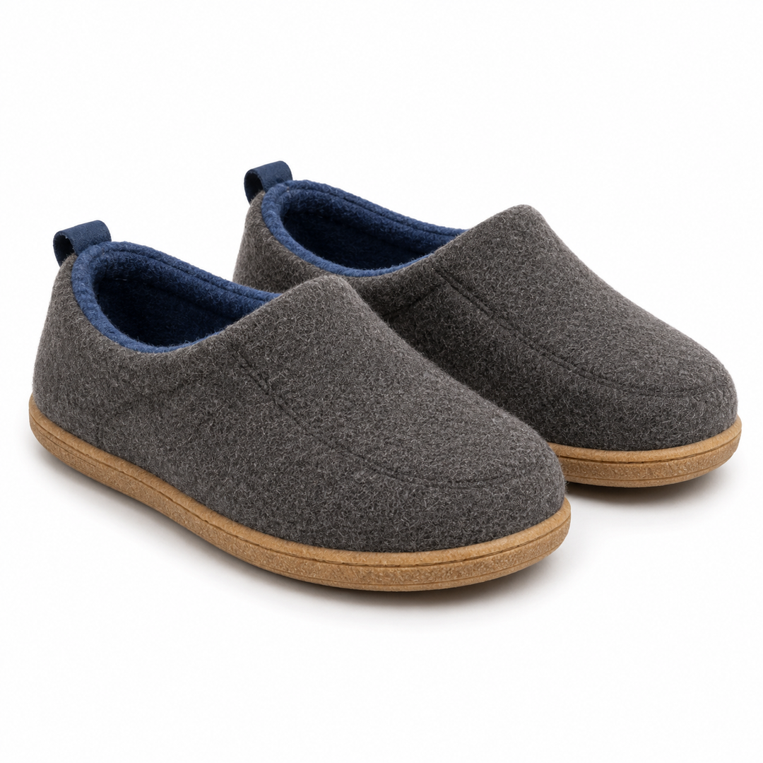 Orthopaedic Unisex Indoor Slipper – Hard Sole & Fleece Support