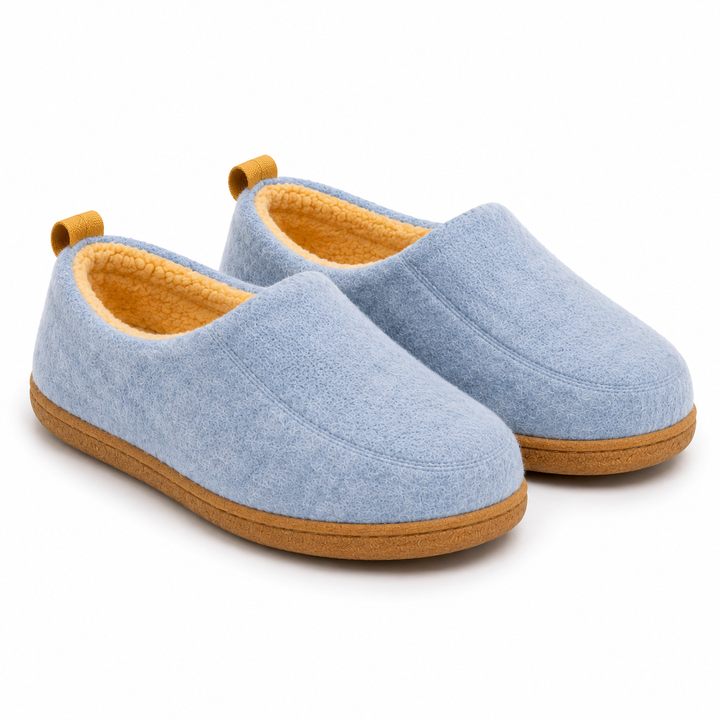 Orthopedic Unisex Indoor Slipper – Hard Outsole &amp; Fleece Insole