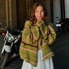 Pastel Striped Zip Jacket - Patricia
