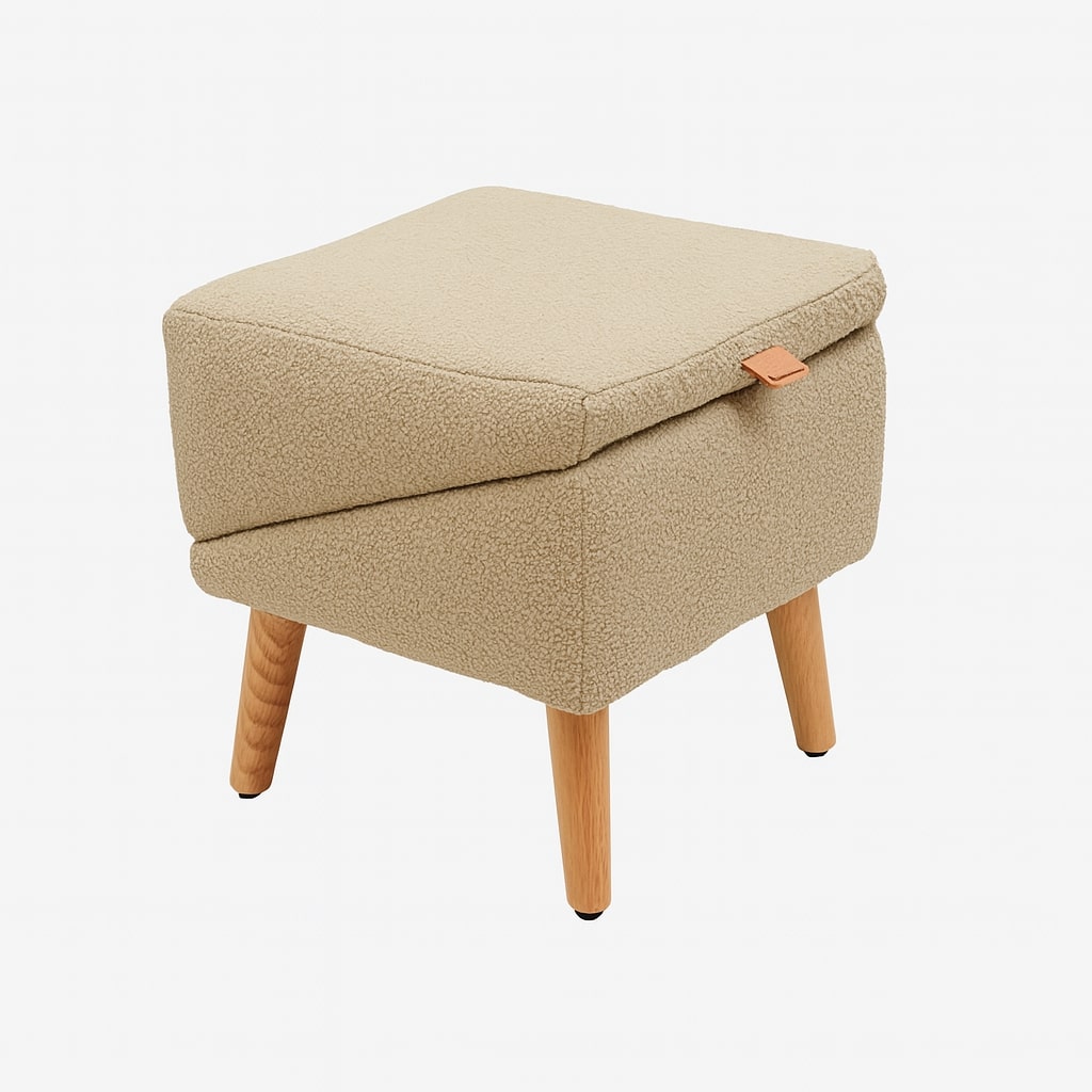 Pet Stair Stool - Folding Foam Steps for Sofas and Beds