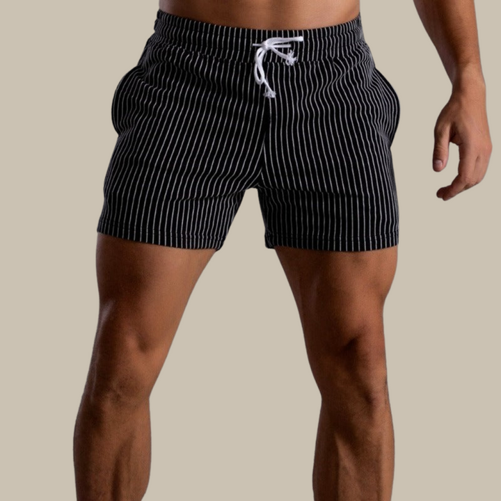 Quick-drying & Stylish Men's Swim Shorts made from Ripstop Polyester – Niko