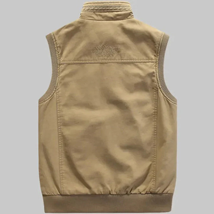 Functional Men's Vest with Multiple Pockets