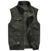 Functional Men's Vest with Multiple Pockets