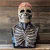 Realistic Skeleton Halloween Mask with Brains for Adults