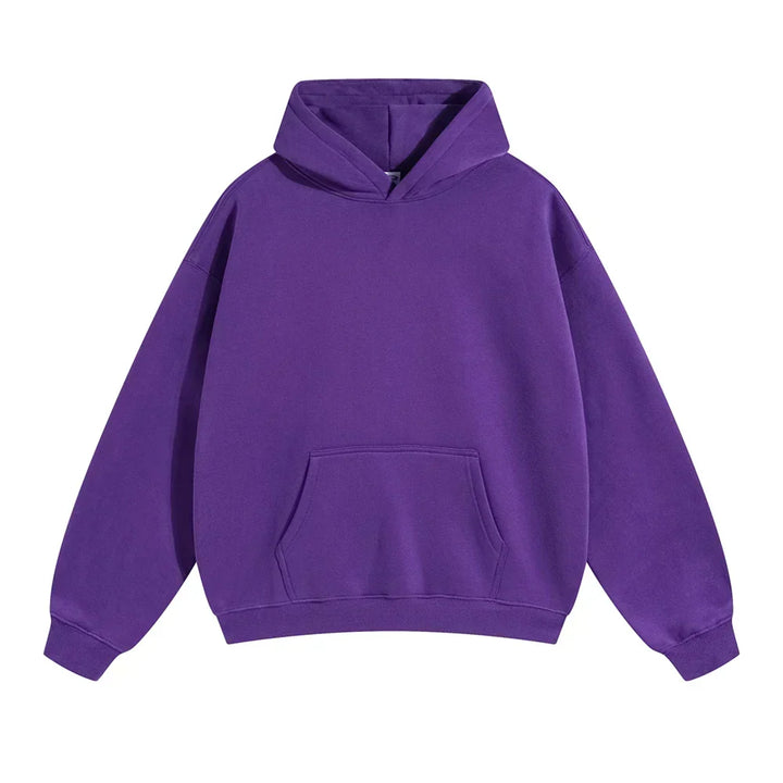 Men's Relaxed Hoodie with Kangaroo Pocket