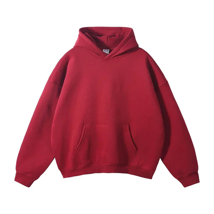 Men's Relaxed Hoodie with Kangaroo Pocket