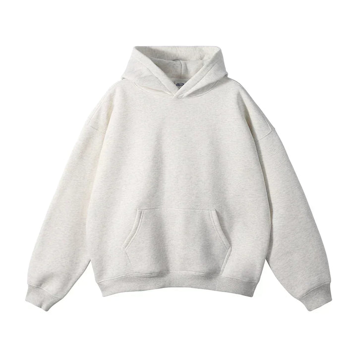 Men's Relaxed Hoodie with Kangaroo Pocket