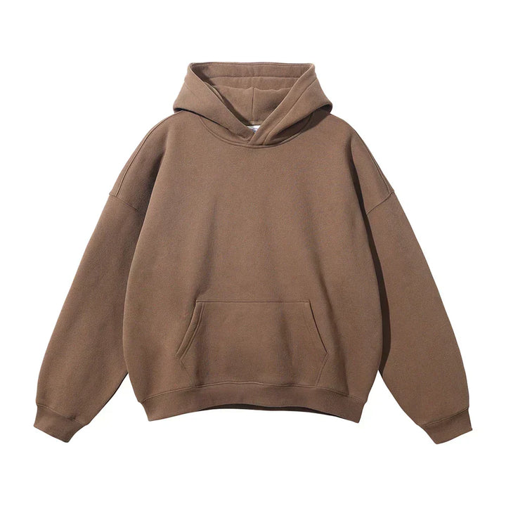 Men's Relaxed Hoodie with Kangaroo Pocket